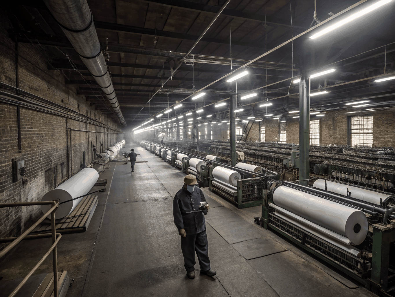 Original weaving facility in Fuzhou